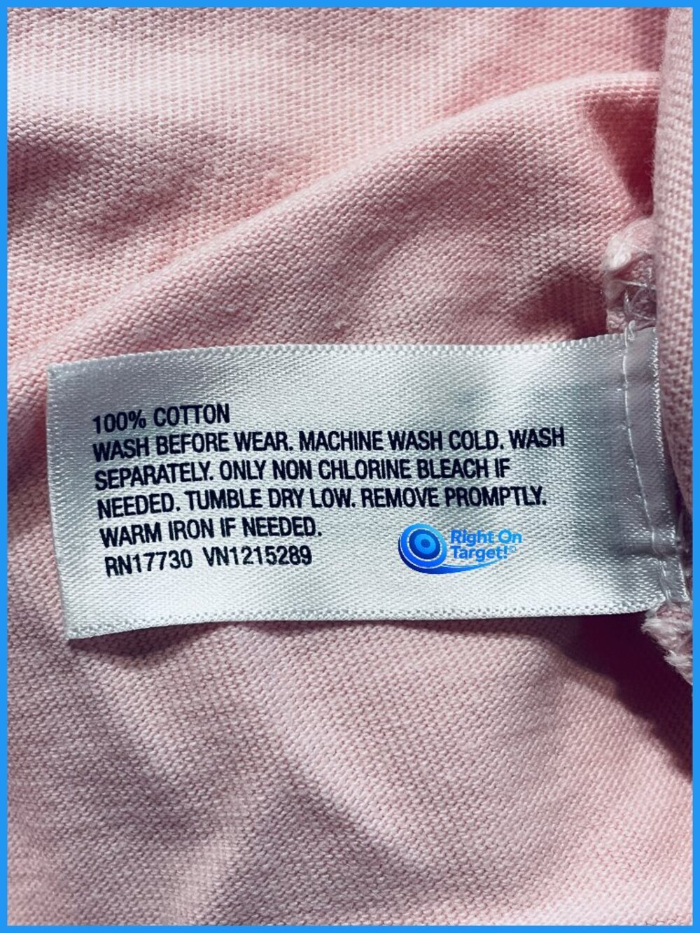 XL - Mens Long Sleeve Pocket T-Shirt - Goodfellow Co - Light Pink - Picture 5 of 7